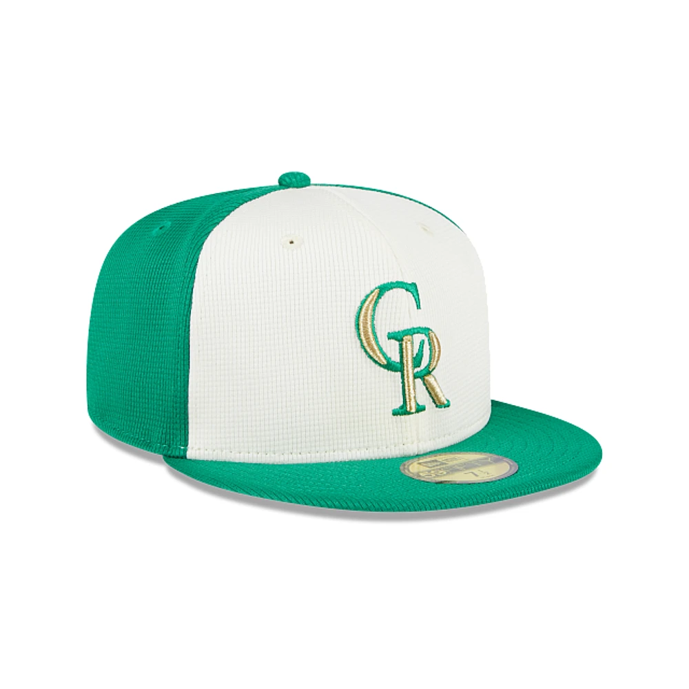 Colorado Rockies MLB St. Patrick's Day 2024 59FIFTY Cerrada