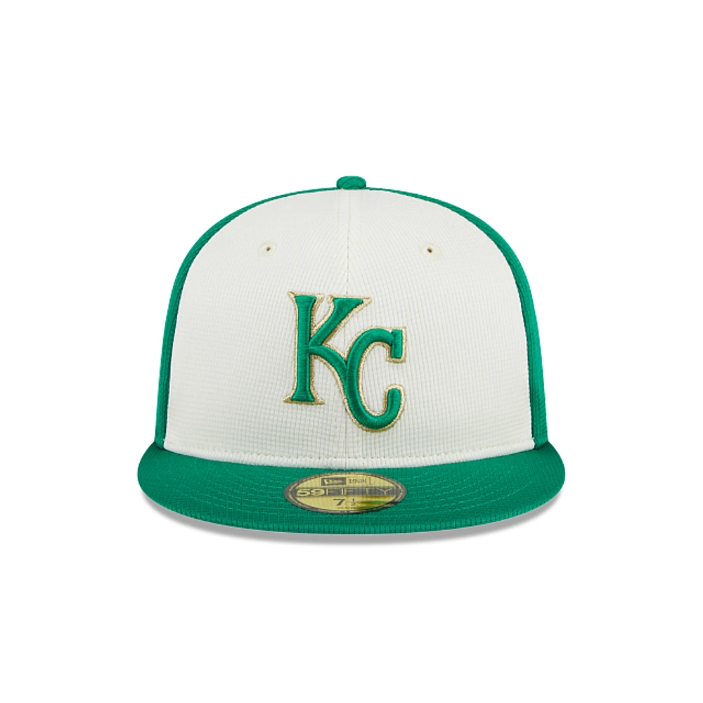 Kansas City Royals MLB St. Patrick's Day 2024 59FIFTY Cerrada