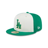 Los Angeles Dodgers MLB St. Patrick's Day 2024 59FIFTY Cerrada