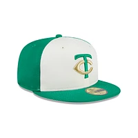 Minnesota Twins MLB St. Patrick's Day 2024 59FIFTY Cerrada