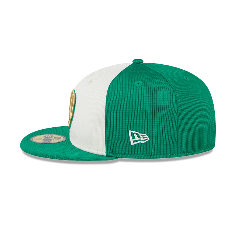 Milwaukee Brewers MLB St. Patrick's Day 2024 59FIFTY Cerrada