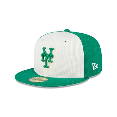 New York Mets MLB St. Patrick's Day 2024 59FIFTY Cerrada