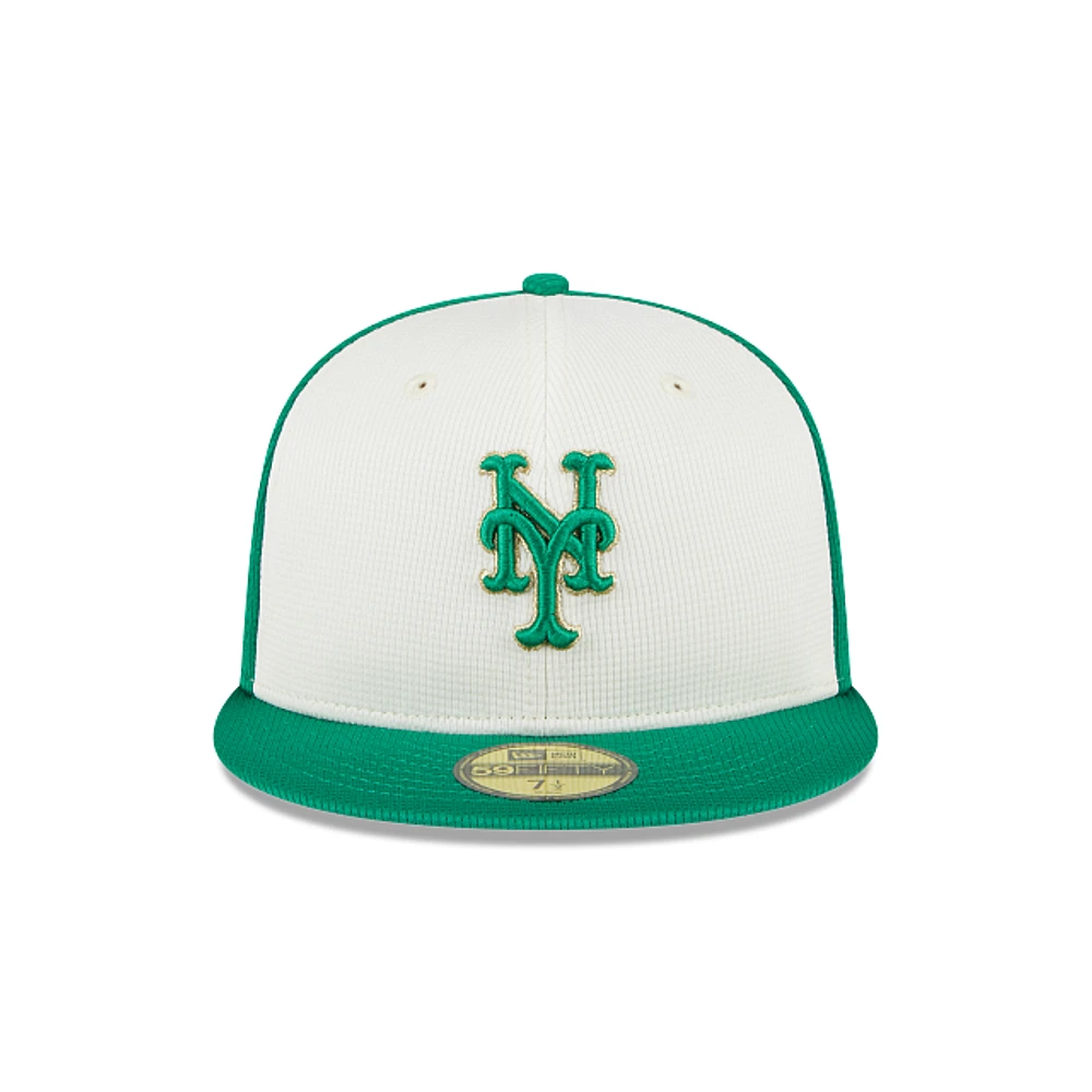 New York Mets MLB St. Patrick's Day 2024 59FIFTY Cerrada