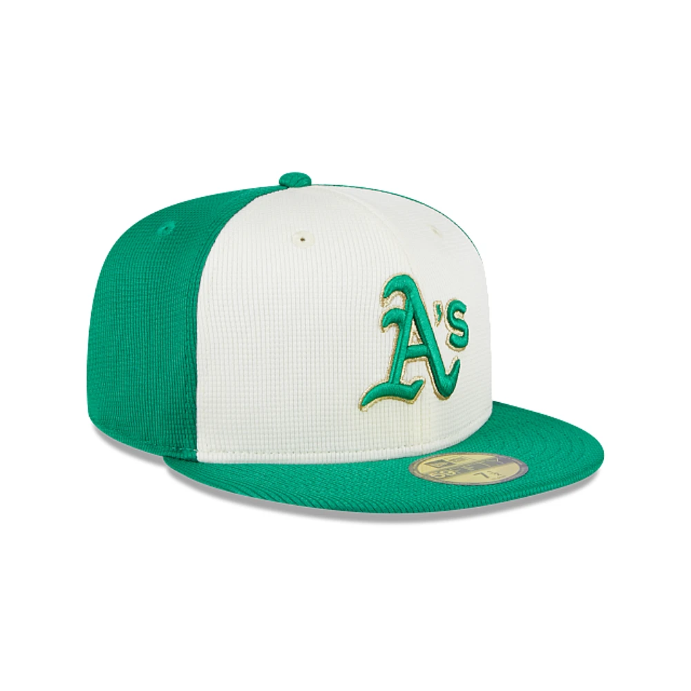 Oakland Athletics MLB St. Patrick's Day 2024 59FIFTY Cerrada