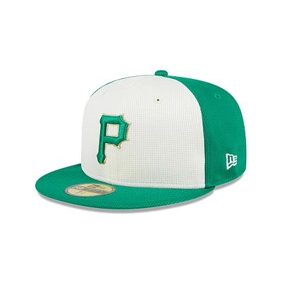 Pittsburgh Pirates MLB St. Patrick's Day 2024 59FIFTY Cerrada