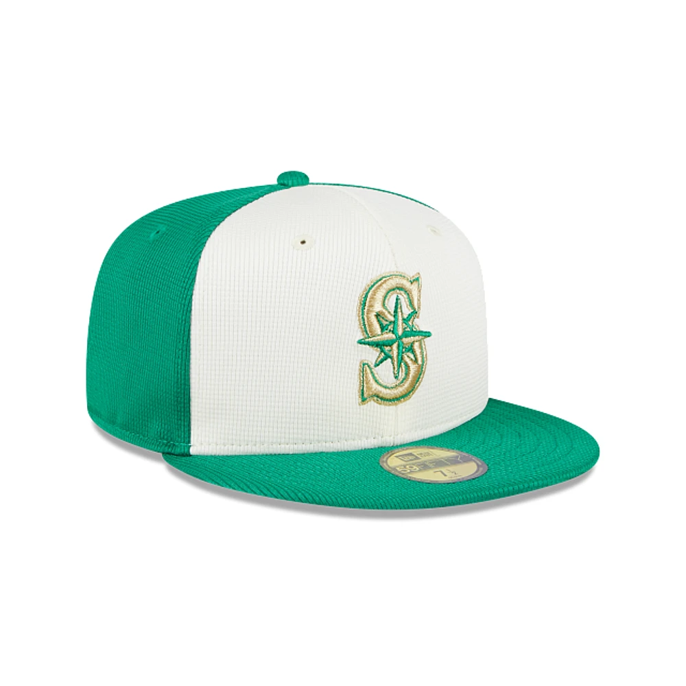 Seattle Mariners MLB St. Patrick's Day 2024 59FIFTY Cerrada