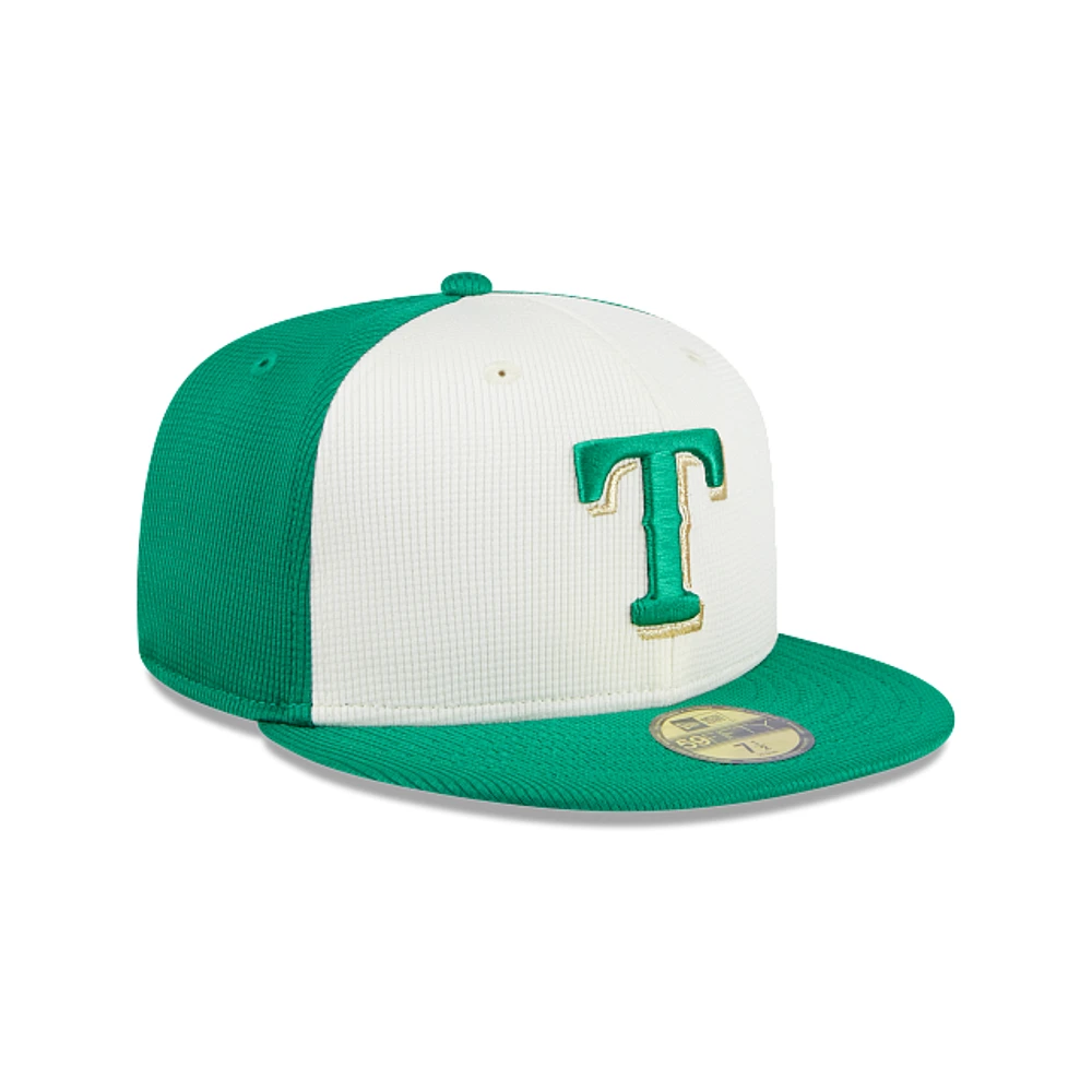 Texas Rangers MLB St. Patrick's Day 2024 59FIFTY Cerrada