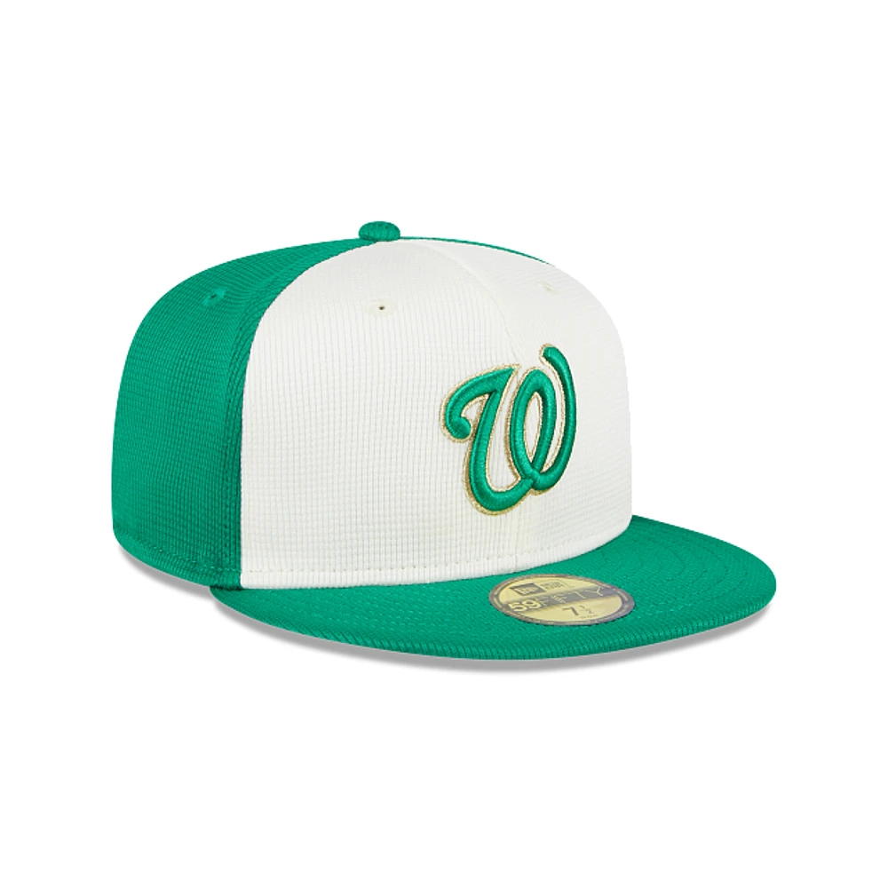 Washington Nationals MLB St. Patrick's Day 2024 59FIFTY Cerrada