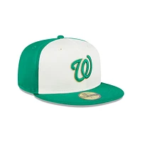 Washington Nationals MLB St. Patrick's Day 2024 59FIFTY Cerrada