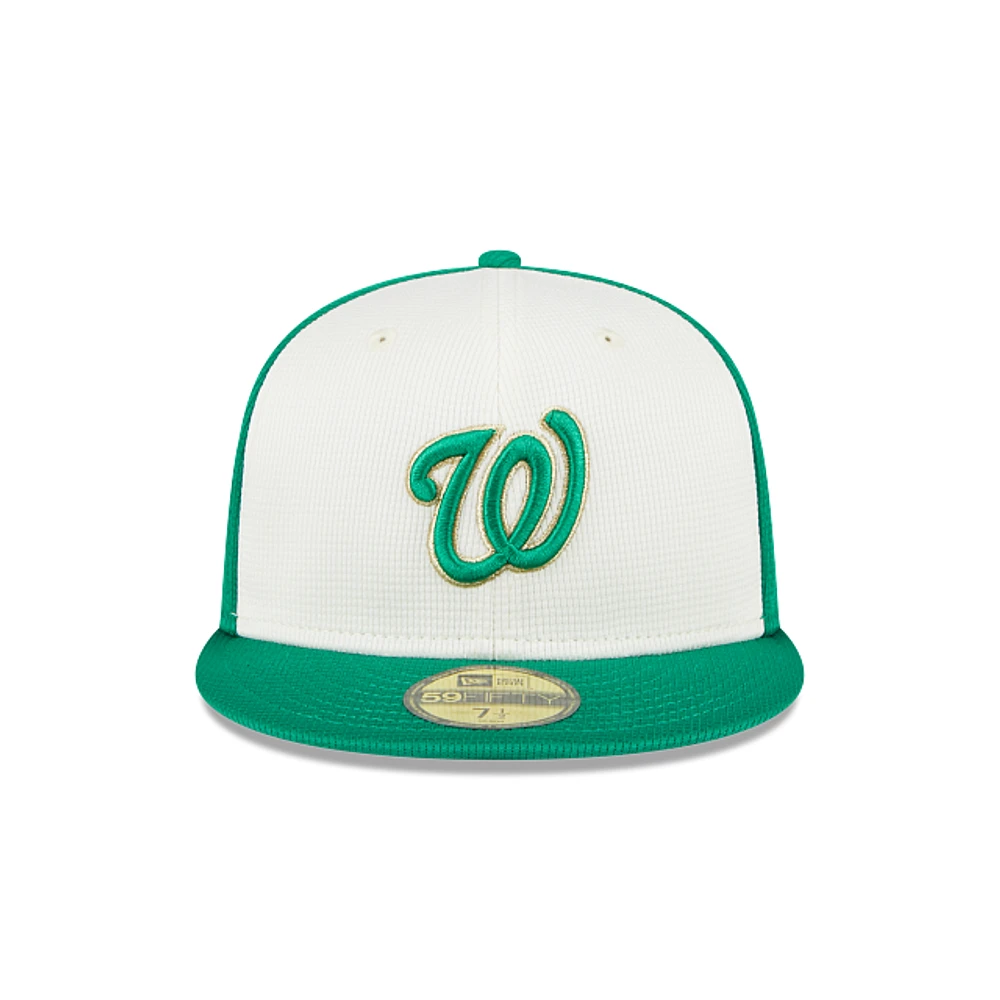 Washington Nationals MLB St. Patrick's Day 2024 59FIFTY Cerrada