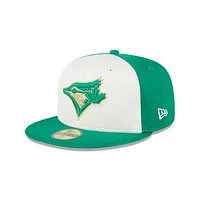 Toronto Blue Jays MLB St. Patrick's Day 2024 59FIFTY Cerrada