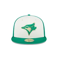 Toronto Blue Jays MLB St. Patrick's Day 2024 59FIFTY Cerrada