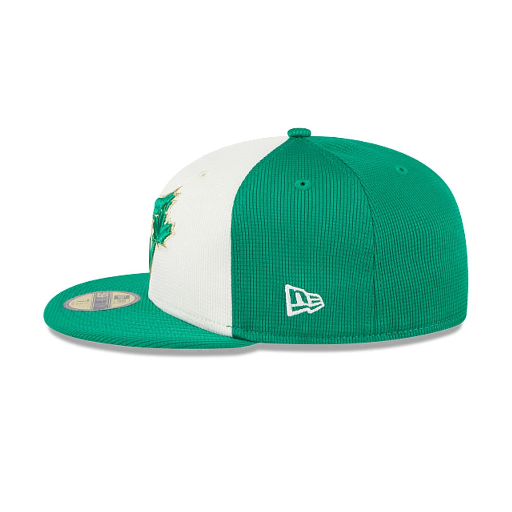 Toronto Blue Jays MLB St. Patrick's Day 2024 59FIFTY Cerrada