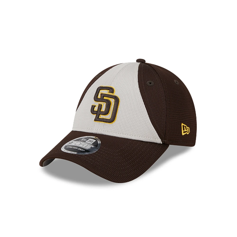 San Diego Padres MLB Batting Practice 2024 9FORTY Snapback