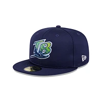 Tampa Bay Rays MLB Batting Practice 2024 59FIFTY Cerrada