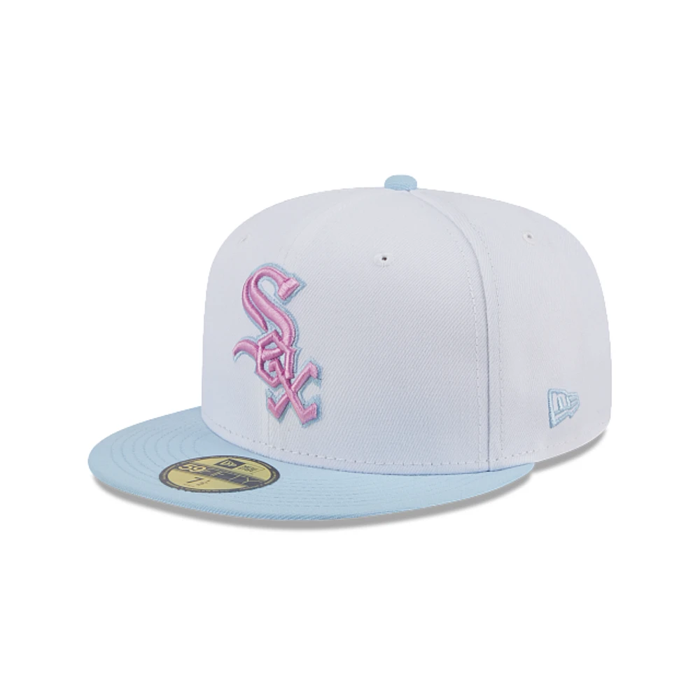 Chicago White Sox MLB Color Pack 59FIFTY Cerrada Blanca