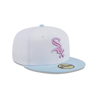 Chicago White Sox MLB Color Pack 59FIFTY Cerrada Blanca