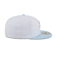 Chicago White Sox MLB Color Pack 59FIFTY Cerrada Blanca