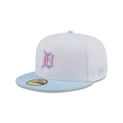 Detroit Tigers MLB Color Pack 59FIFTY Cerrada Blanca