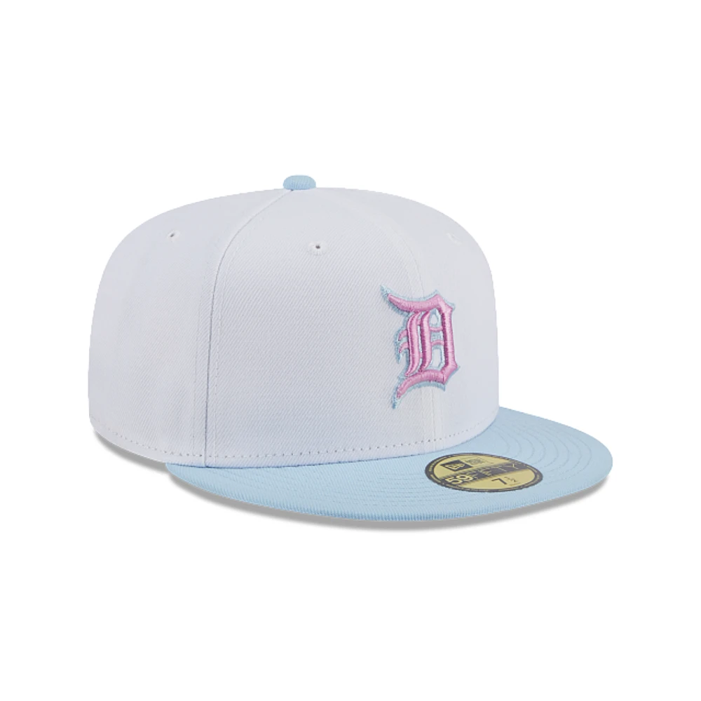 Detroit Tigers MLB Color Pack 59FIFTY Cerrada Blanca