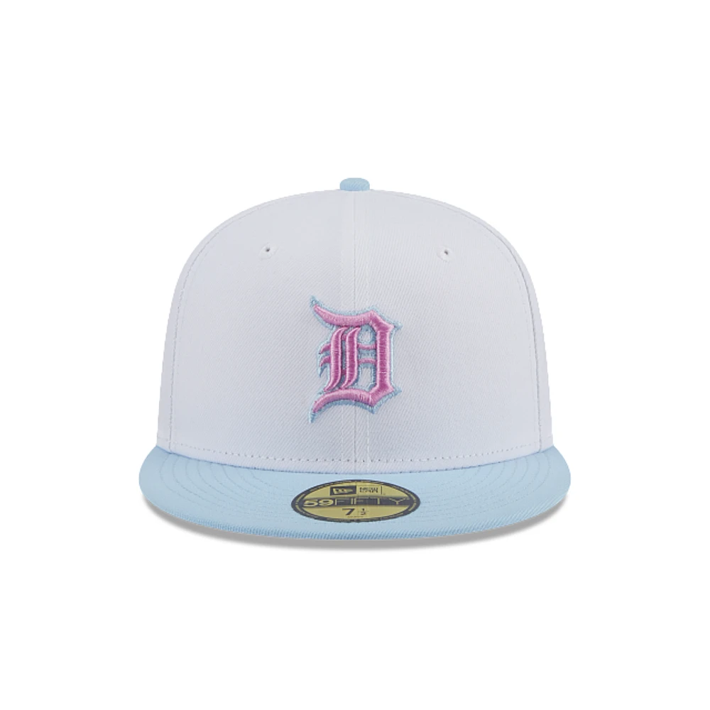 Detroit Tigers MLB Color Pack 59FIFTY Cerrada Blanca