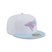 Toronto Blue Jays MLB Color Pack 59FIFTY Cerrada Blanca