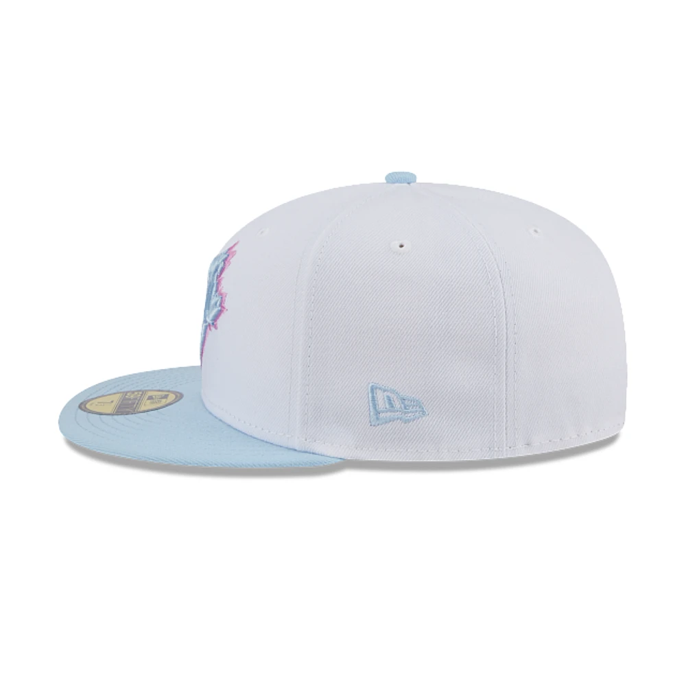 Toronto Blue Jays MLB Color Pack 59FIFTY Cerrada Blanca