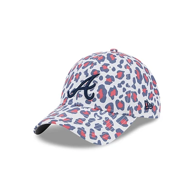 Atlanta Braves MLB Active 9TWENTY Strapback para Mujer