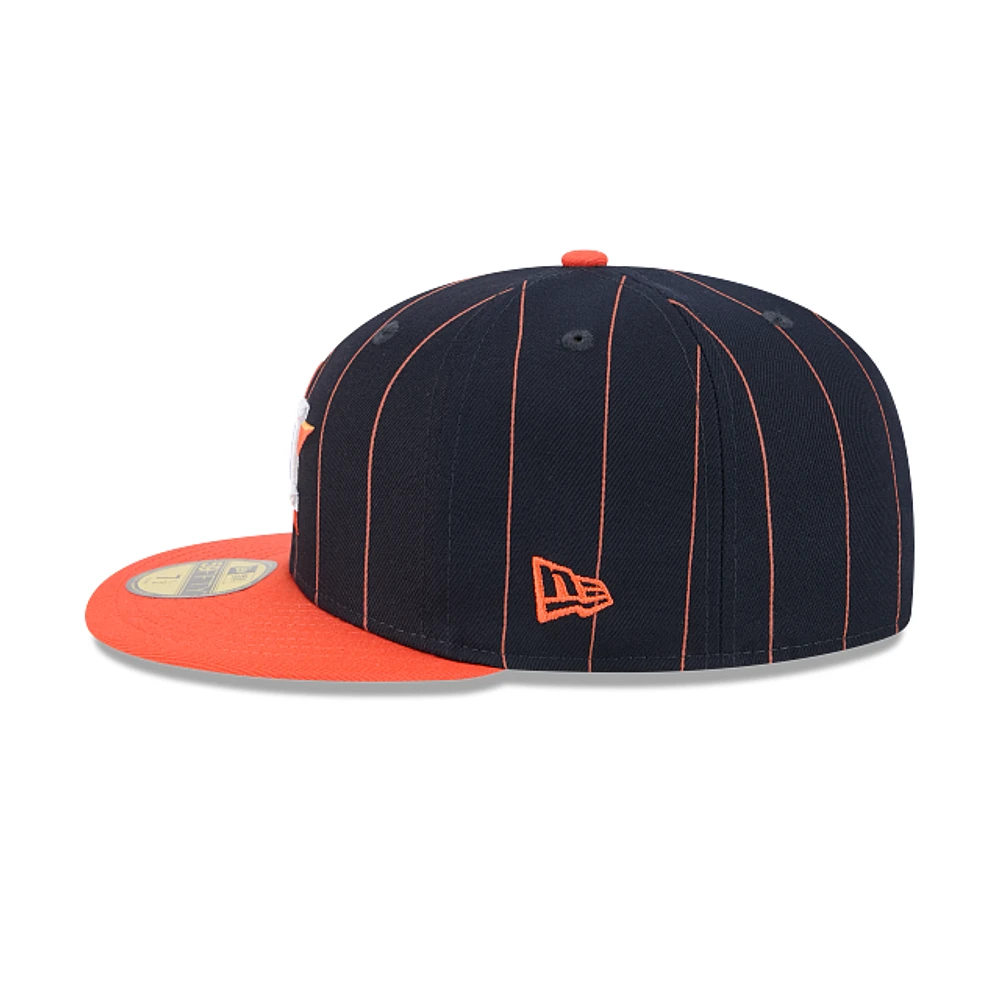 Houston Astros MLB Throwback 59FIFTY Cerrada Pinstripe