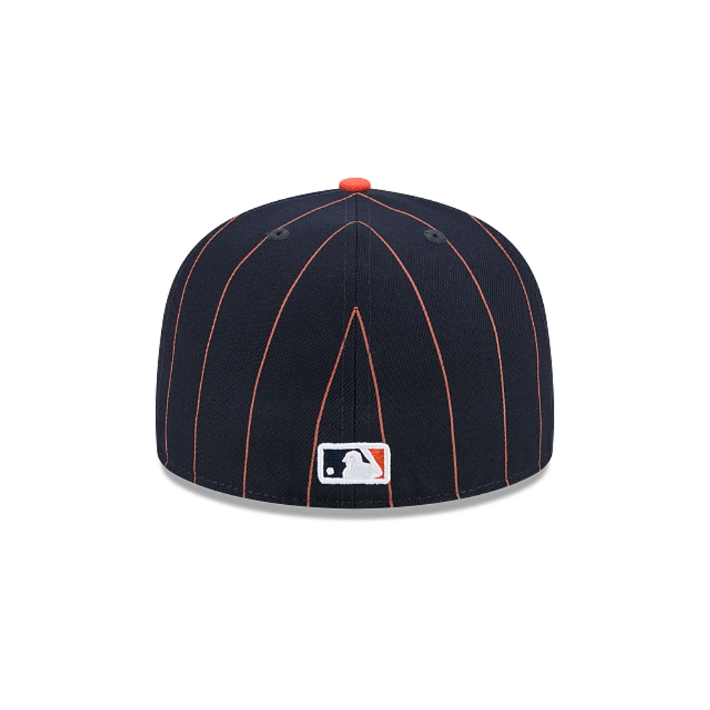 Houston Astros MLB Throwback 59FIFTY Cerrada Pinstripe