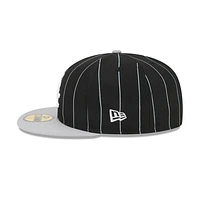 Chicago White Sox MLB Throwback 59FIFTY Cerrada Pinstripe