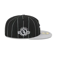 Chicago White Sox MLB Throwback 59FIFTY Cerrada Pinstripe