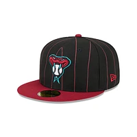 Arizona Diamondbacks MLB Throwback 59FIFTY Cerrada Pinstripe