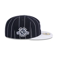 New York Yankees MLB Throwback 59FIFTY Cerrada Pinstripe