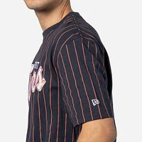 Playera Manga Corta Detroit Tigers MLB Throwback Pinstripe