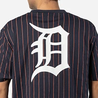 Playera Manga Corta Detroit Tigers MLB Throwback Pinstripe