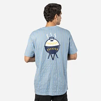 Playera Manga Corta Milwaukee Brewers MLB Throwback Pinstripe