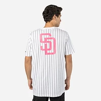 Playera Manga Corta San Diego Padres MLB Throwback Pinstripe