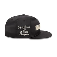 Las Vegas Raiders NFL Satin Script 9FIFTY Snapback