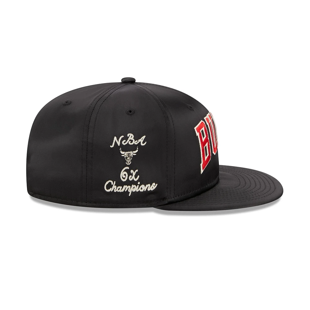 Chicago Bulls NBA Satin Script 9FIFTY Snapback