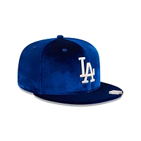 Los Angeles Dodgers MLB Velvet Visor Clip 59FIFTY Cerrada