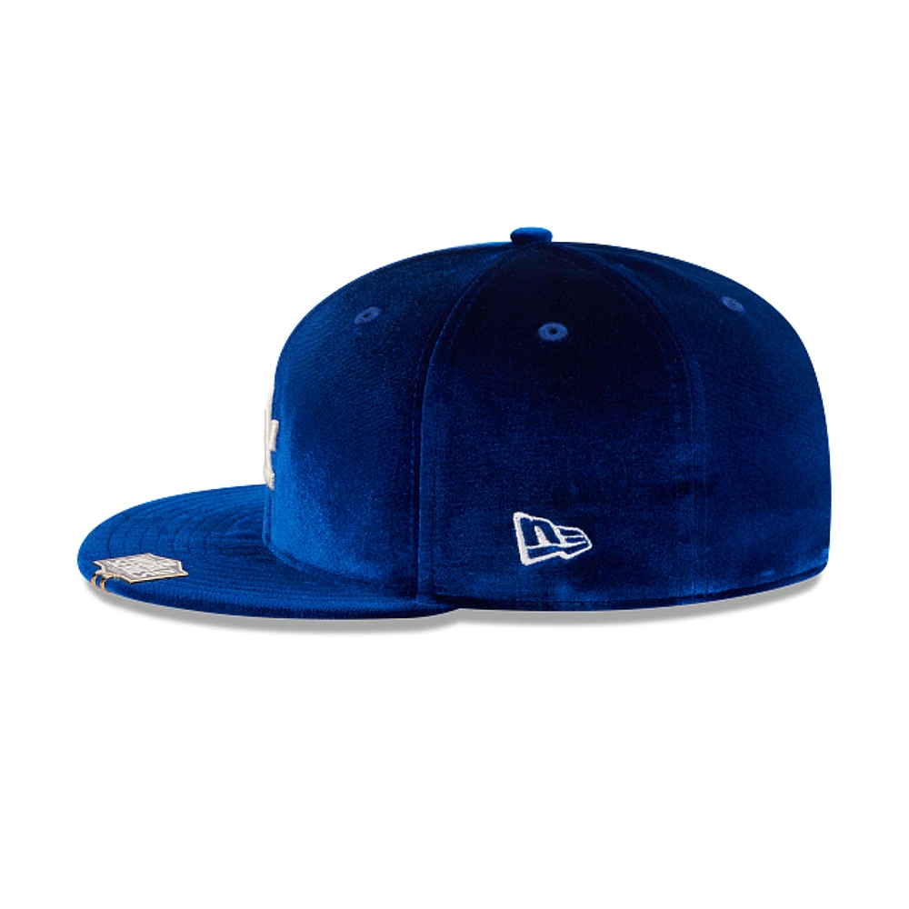 Los Angeles Dodgers MLB Velvet Visor Clip 59FIFTY Cerrada