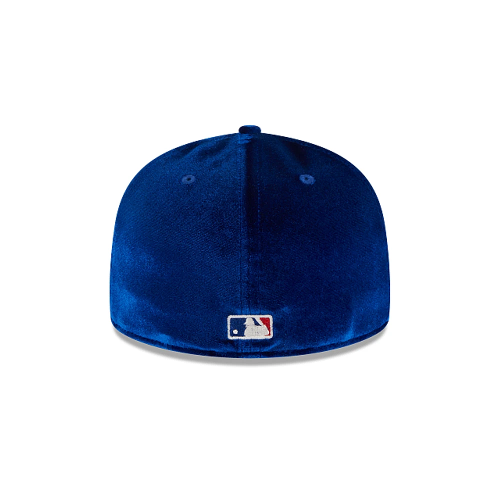 Los Angeles Dodgers MLB Velvet Visor Clip 59FIFTY Cerrada