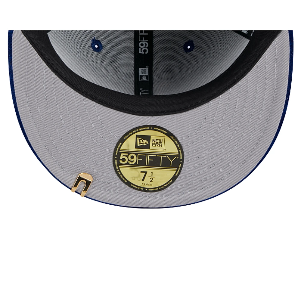 Los Angeles Dodgers MLB Velvet Visor Clip 59FIFTY Cerrada