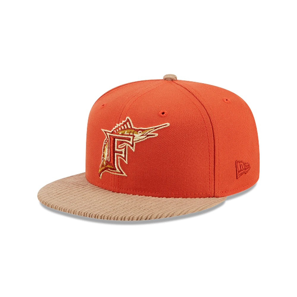 Miami Marlins MLB Autumn Wheat 9FIFTY Snapback