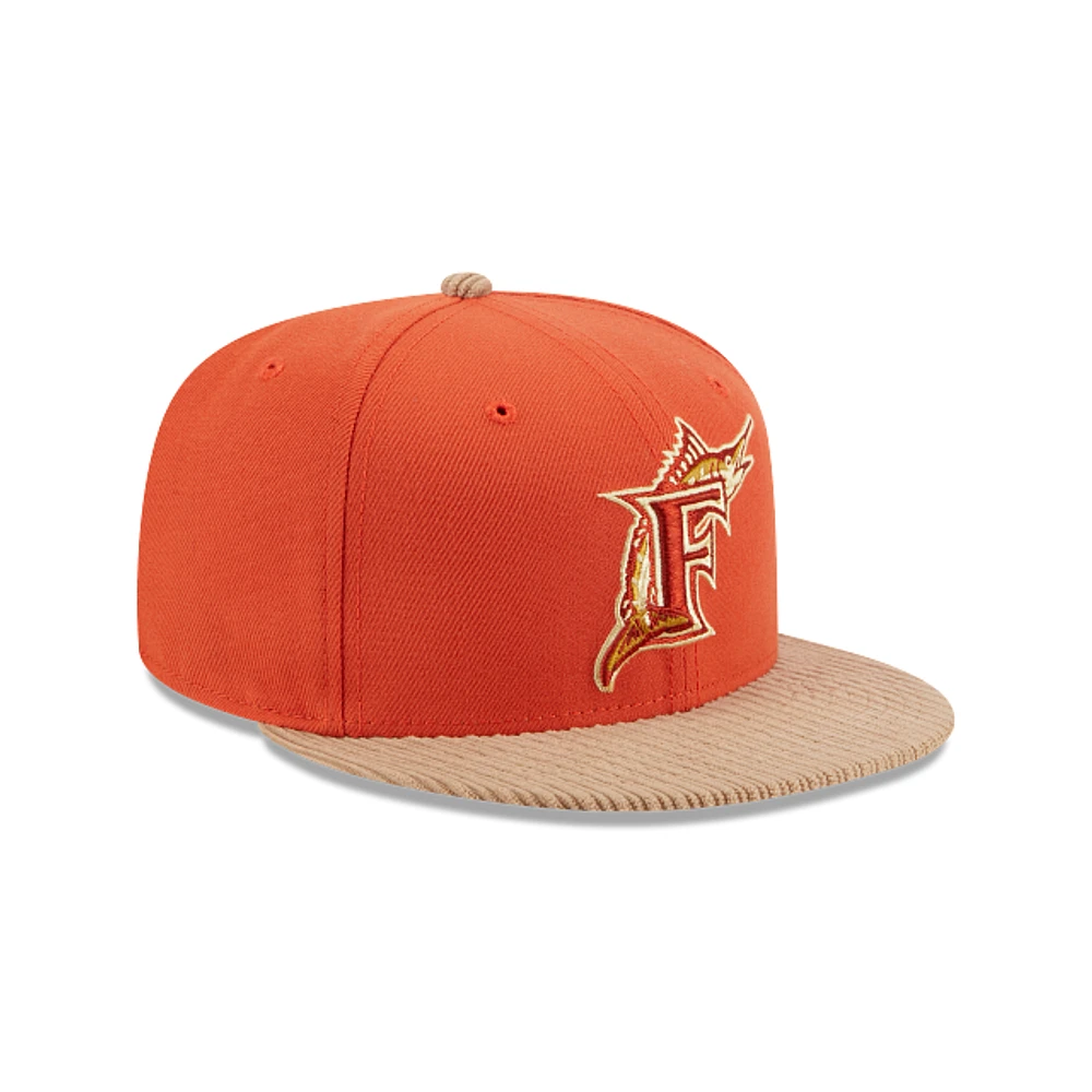 Miami Marlins MLB Autumn Wheat 9FIFTY Snapback