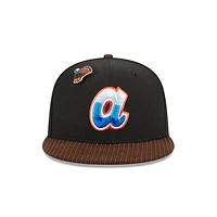 Atlanta Braves MLB Feathered Cord 59FIFTY Cerrada