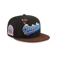 Baltimore Orioles MLB Feathered Cord 59FIFTY Cerrada