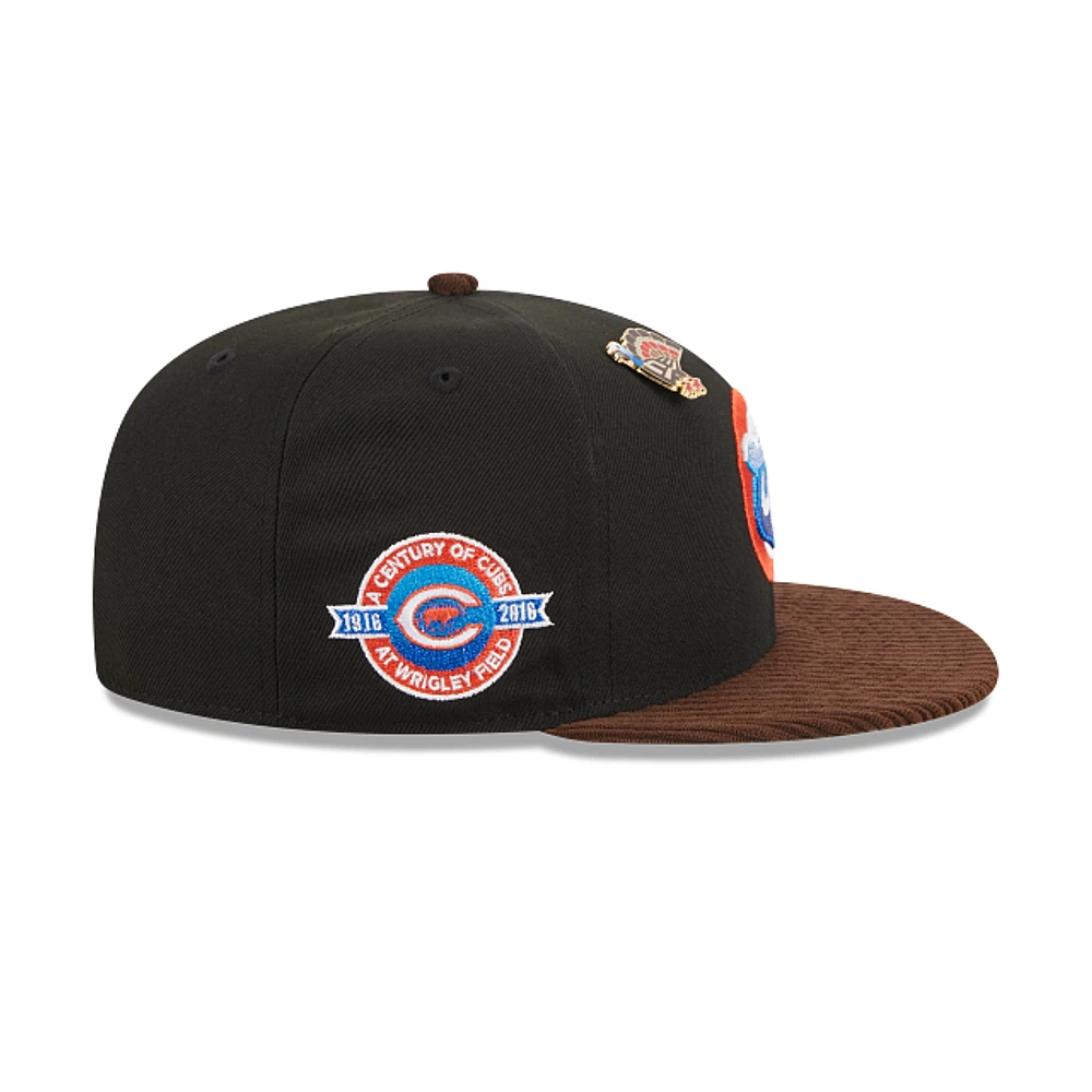 Chicago Cubs MLB Feathered Cord 59FIFTY Cerrada