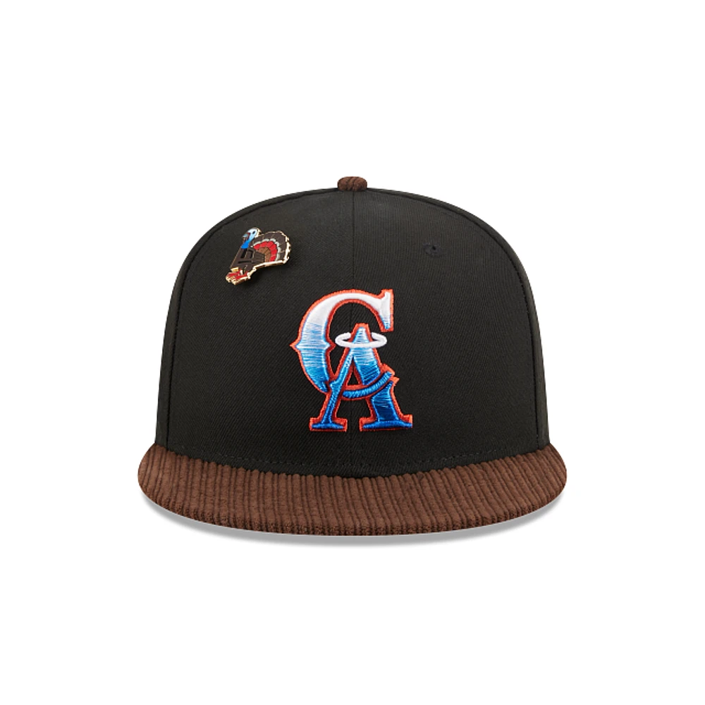 Los Angeles Angels MLB Feathered Cord 59FIFTY Cerrada